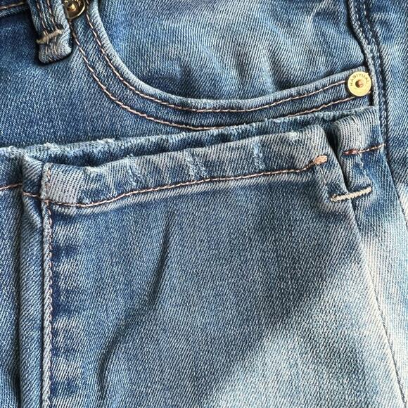 Habitual marina distressed medium wash vented jeans - Picture 5 of 8